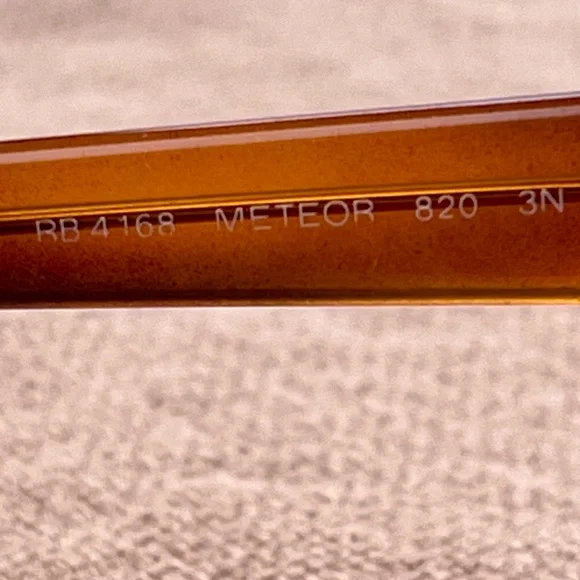 Authentic Vintage Ray-Ban 4168 METEOR 820 3N Havana Brown Sunglasses Rare - Picture 12 of 12